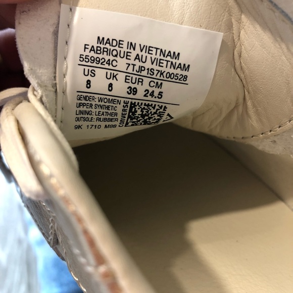 Converse One Star platform NWT - Picture 6 of 8
